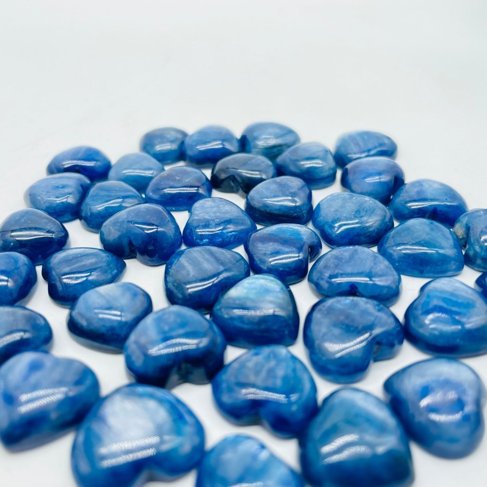 Mini Blue Kyanite Heart DIY Pendant Wholesale -Wholesale Crystals