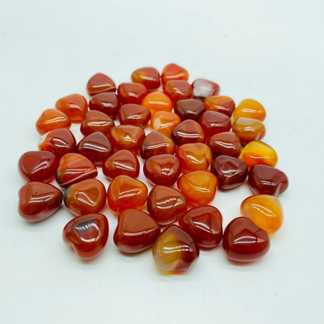 Mini Carnelian Heart 0.59in(1.5cm) Wholesale -Wholesale Crystals