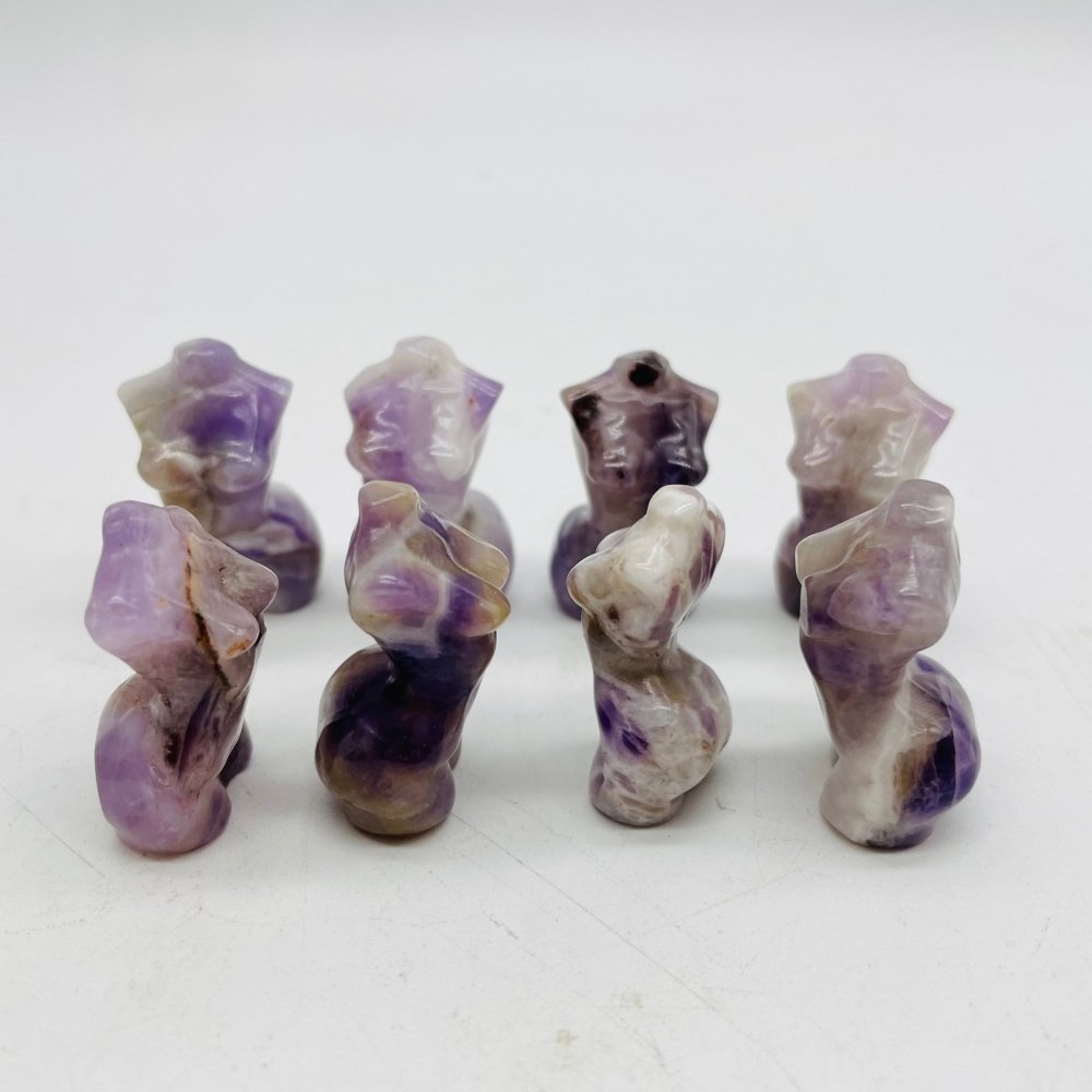 Mini Chevron Amethyst Goddess Carved Wholesale -Wholesale Crystals