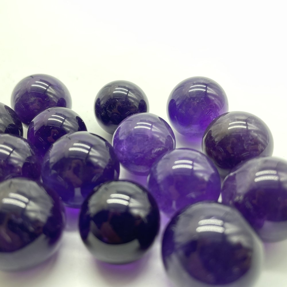 Mini Deep Purple Amethyst Sphere Ball Wholesale -Wholesale Crystals