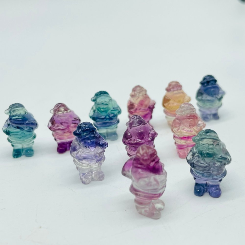 Mini Fluorite Santa Claus Carving Wholesale -Wholesale Crystals