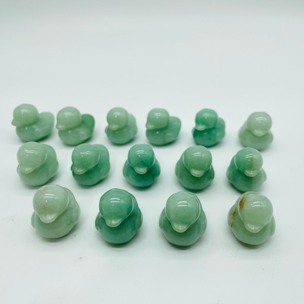 Mini Green Aventurine Duck Carving Wholesale -Wholesale Crystals