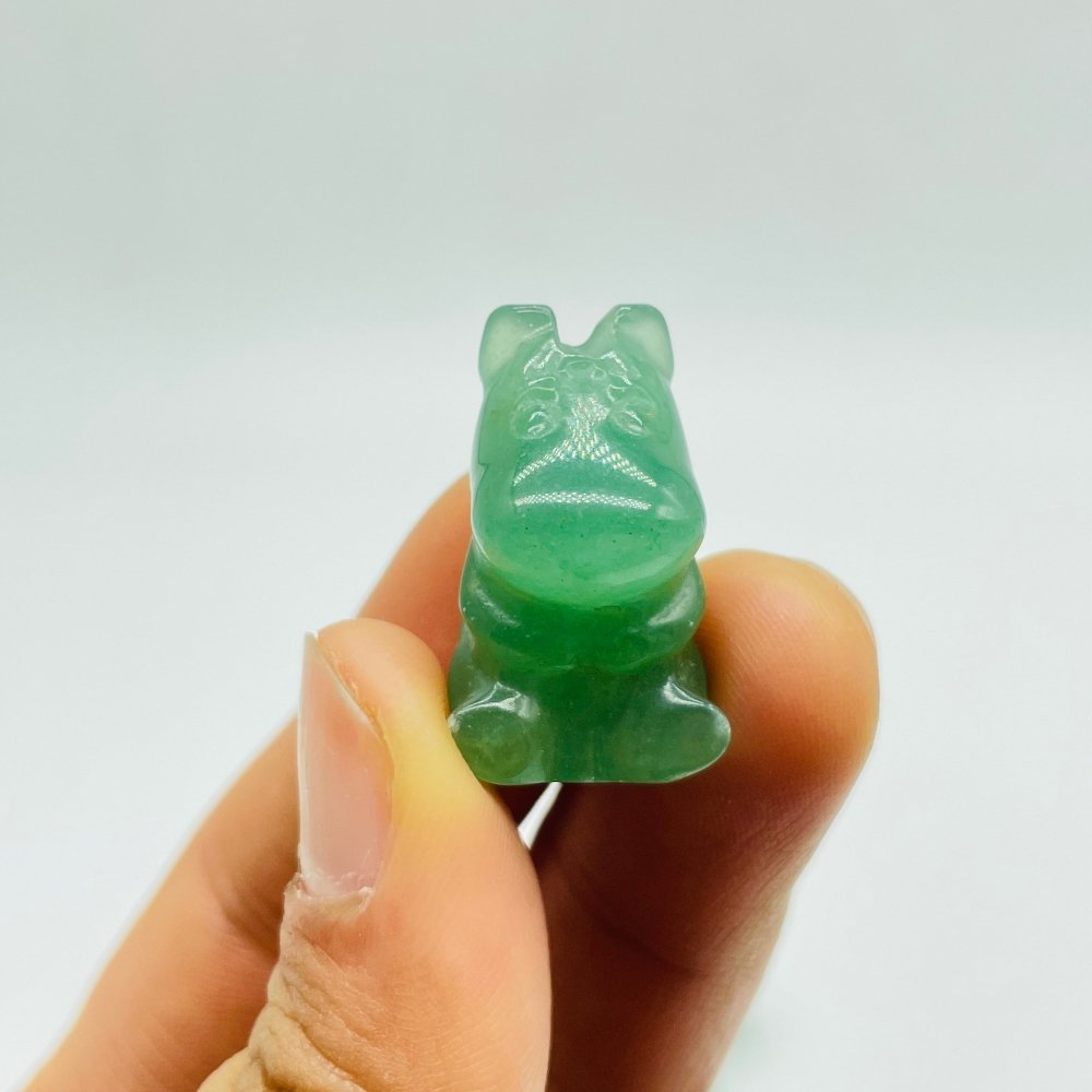 Mini Green Aventurine Hippo Carving Wholesale -Wholesale Crystals