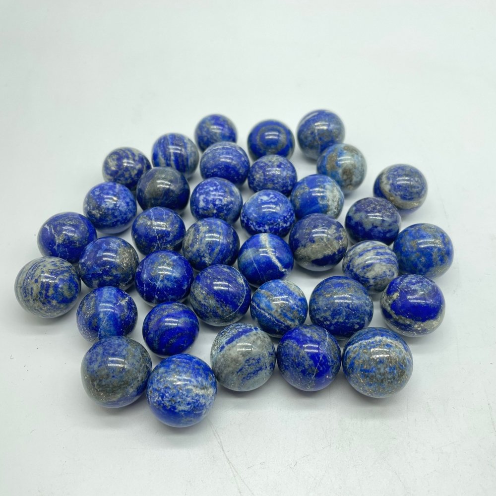 Mini Lapis Lazuli Sphere Ball 0.6-0.7in(16-18mm) Wholesale -Wholesale Crystals