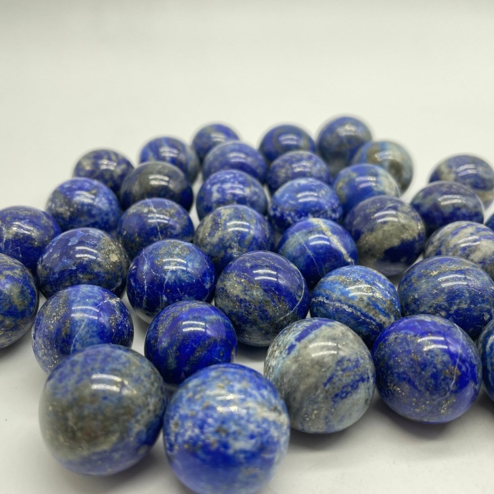 Mini Lapis Lazuli Sphere Ball 0.6-0.7in(16-18mm) Wholesale -Wholesale Crystals