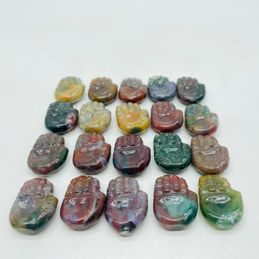 Mini Ocean Jasper Buddha Hand Wholesale -Wholesale Crystals