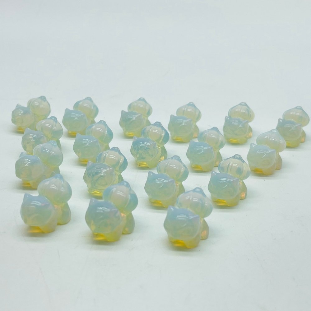 Mini Opalite Bulbasaur (Pokemon) Carving Wholesale -Wholesale Crystals