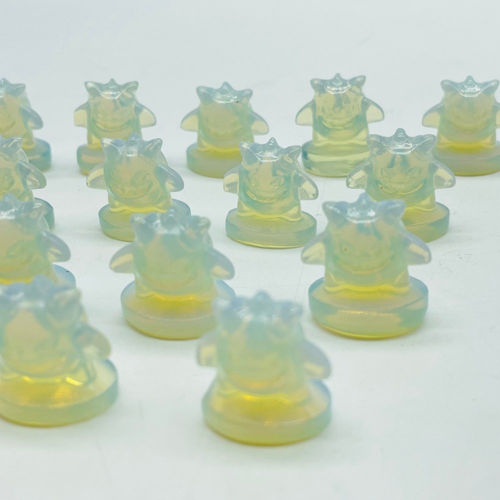 Mini Opalite Pokemon Gengar Carving Wholesale -Wholesale Crystals