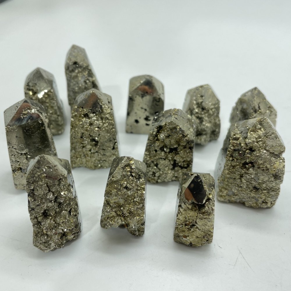 Mini Pyrite Tower Point Wholesale -Wholesale Crystals
