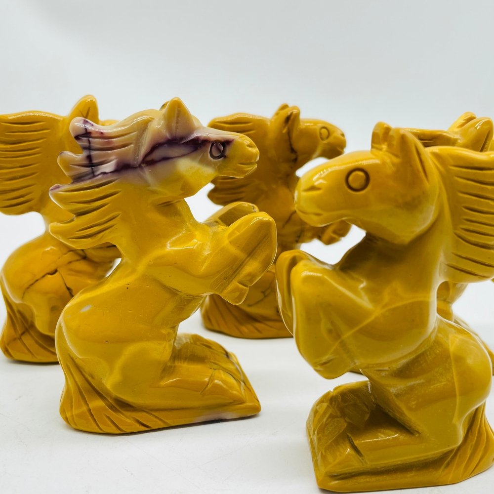Mookaite Stand Horse Carving Animals Wholesale -Wholesale Crystals