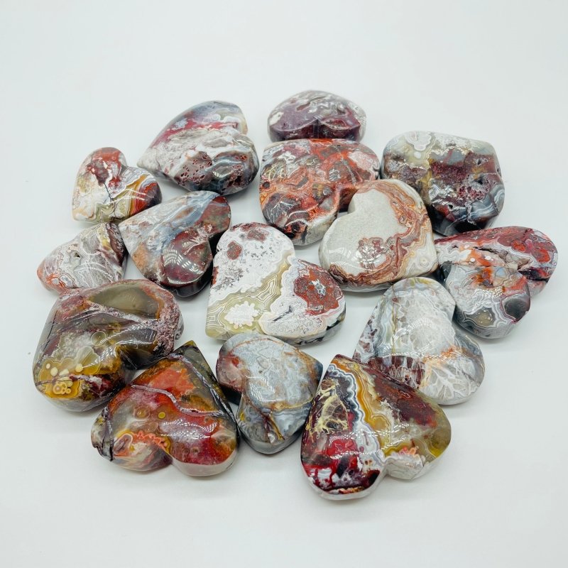 Moroccan Agate Heart Wholesale -Wholesale Crystals