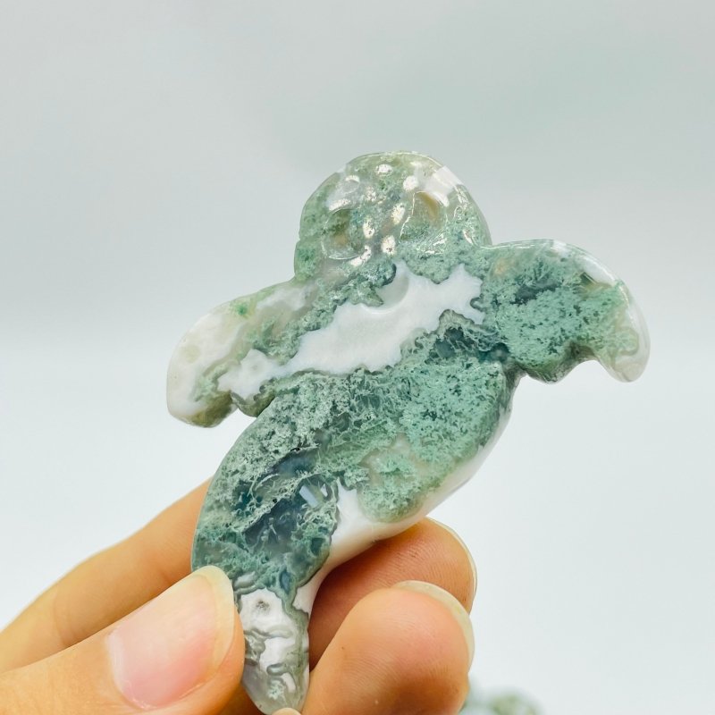 Moss Agate Ghost Carving Crystals Wholesale -Wholesale Crystals