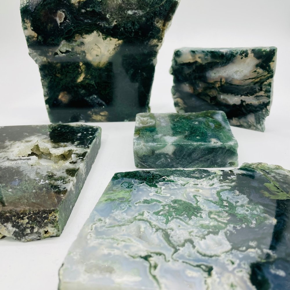 Moss Agate Slab Wholesale -Wholesale Crystals
