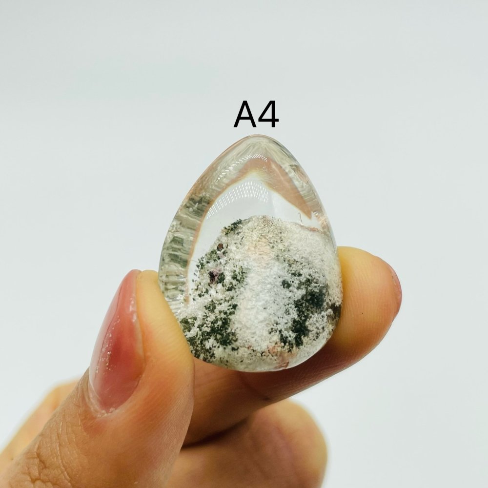 Mountain Shape Inclusion Garden Quartz Lodolite For Jewelry Making DIY Pendant -Wholesale Crystals
