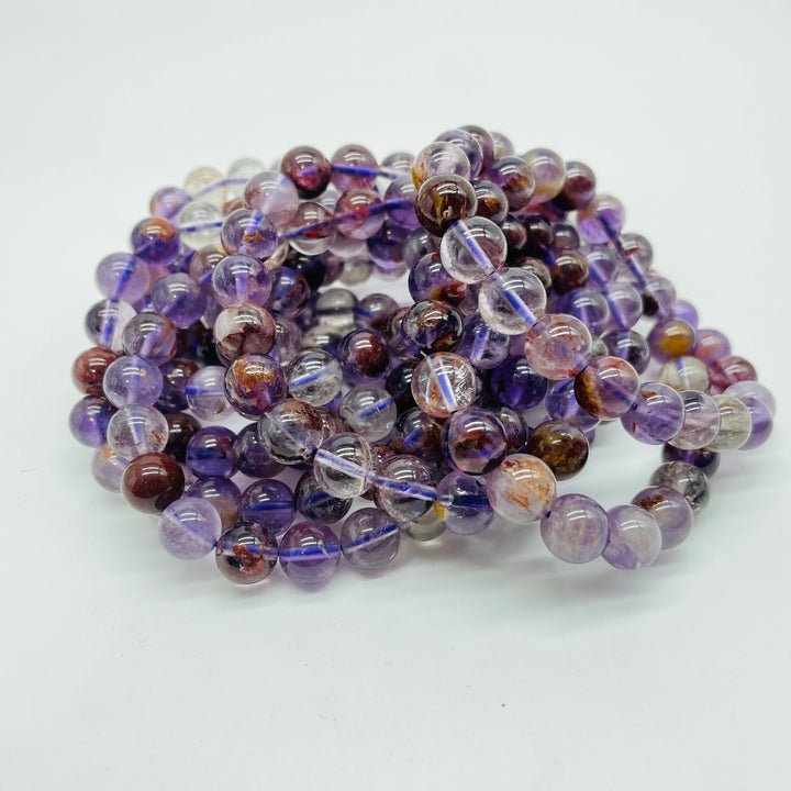 Mystic Knot: Hand-Strung Amethyst Rope Bracelet for Adjustable Eleganc –  Ancient Infusions