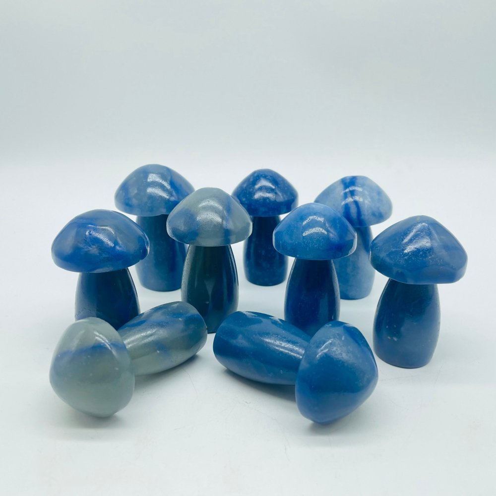 Natural Blue Aventurine Mushrooms Wholesale -Wholesale Crystals