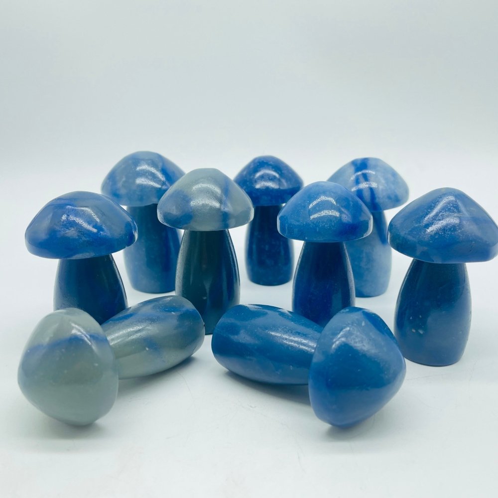 Natural Blue Aventurine Mushrooms Wholesale -Wholesale Crystals