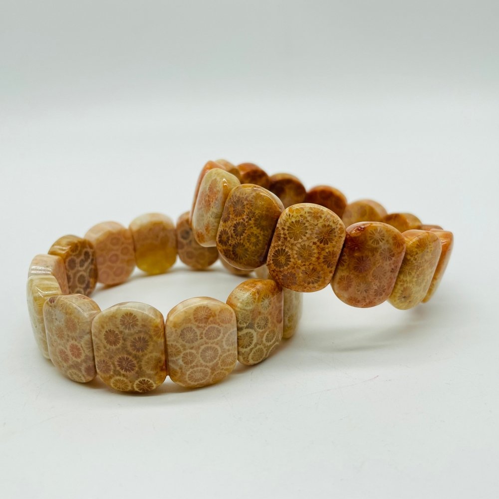 Natural Coral Jade Crystal Bracelet Wholesale -Wholesale Crystals