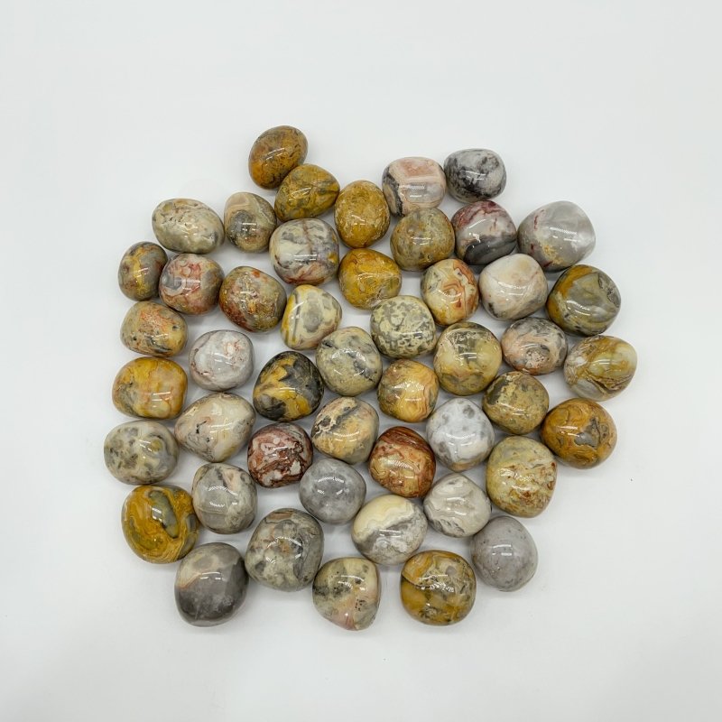 Natural Crazy Agate Tumbled Wholesale -Wholesale Crystals