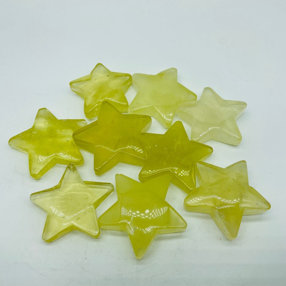 Natural Heat treatment Citrine Star Wholesale -Wholesale Crystals
