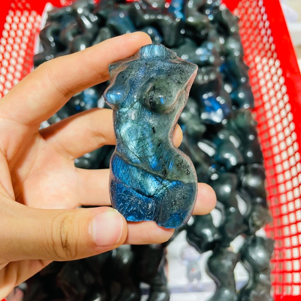 Natural Labradorite Goddess Carving Wholesale -Wholesale Crystals