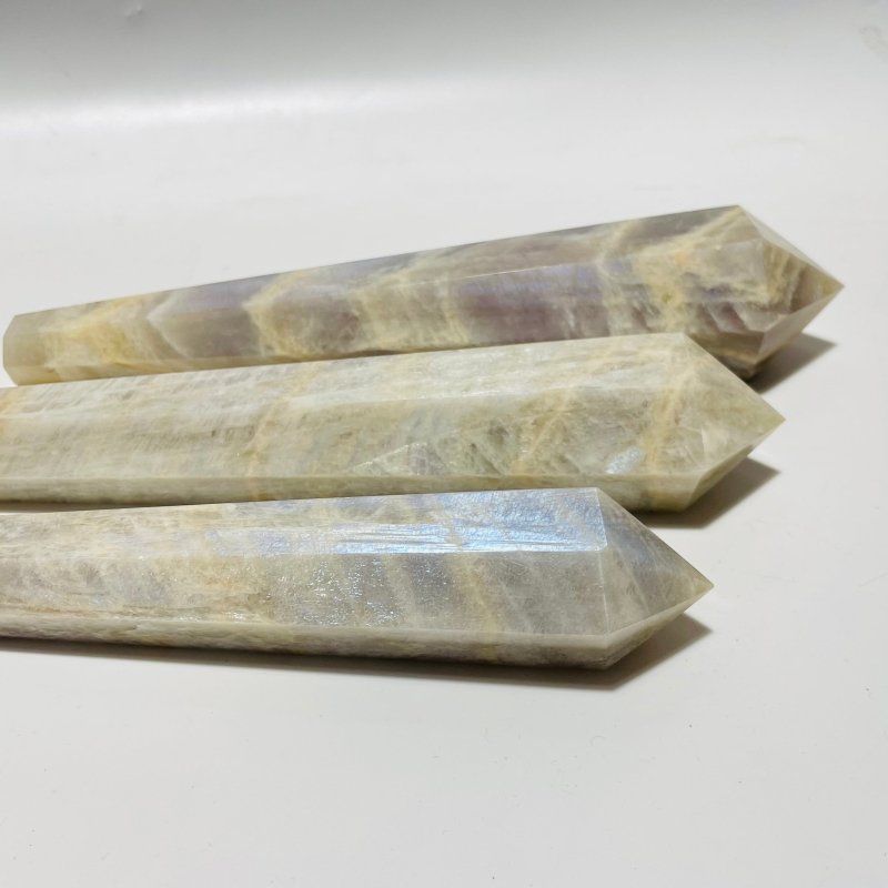 Natural Moonstone Scepter Point Magic Wand Wholesale -Wholesale Crystals