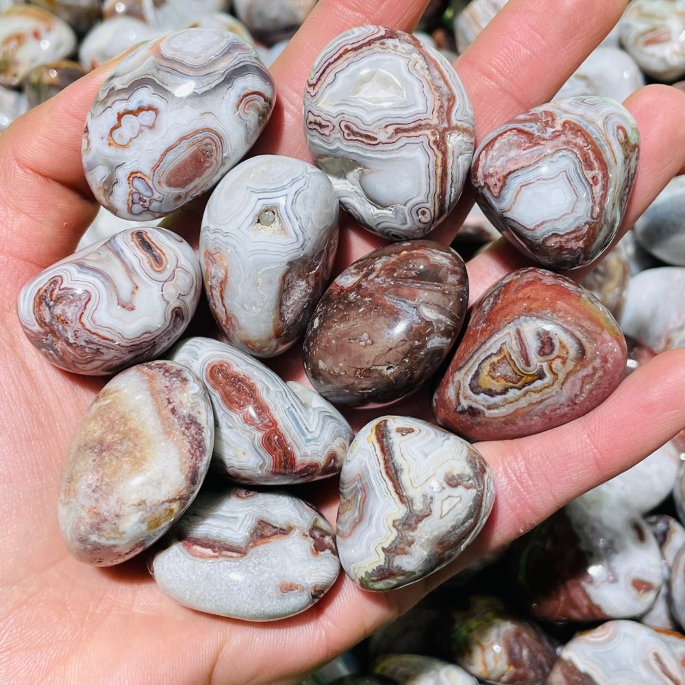 Natural Moroccan Agate Tumbled Wholesale -Wholesale Crystals
