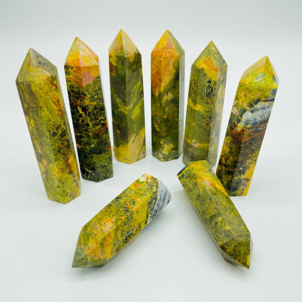 Natural Realgar Stone Points Wholesale -Wholesale Crystals