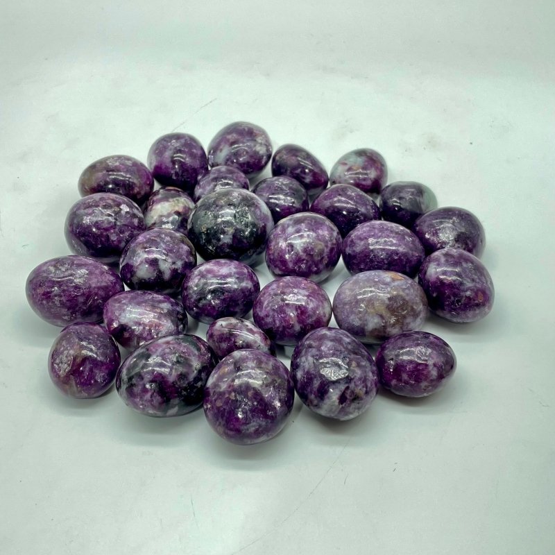 Natural Spark Lepidolite Tumbled Wholesale -Wholesale Crystals