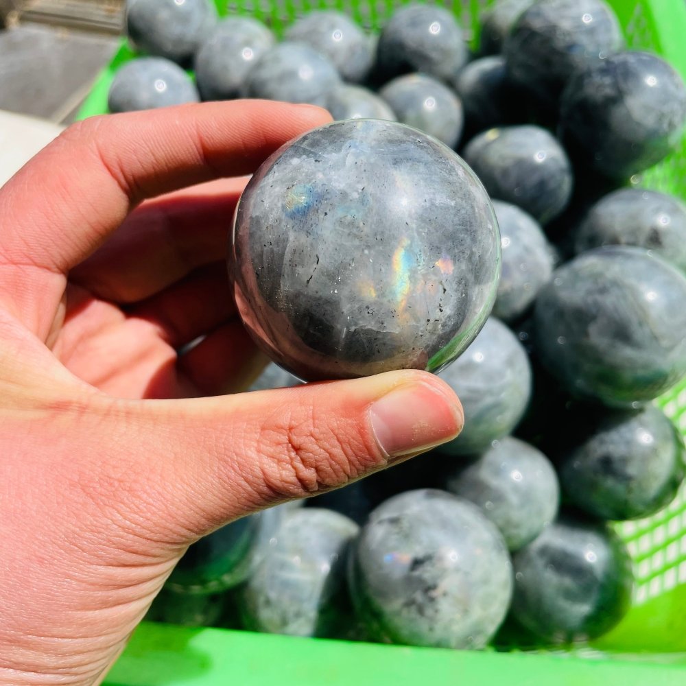 Normal Quality Labradorite Spheres Ball Wholesale -Wholesale Crystals