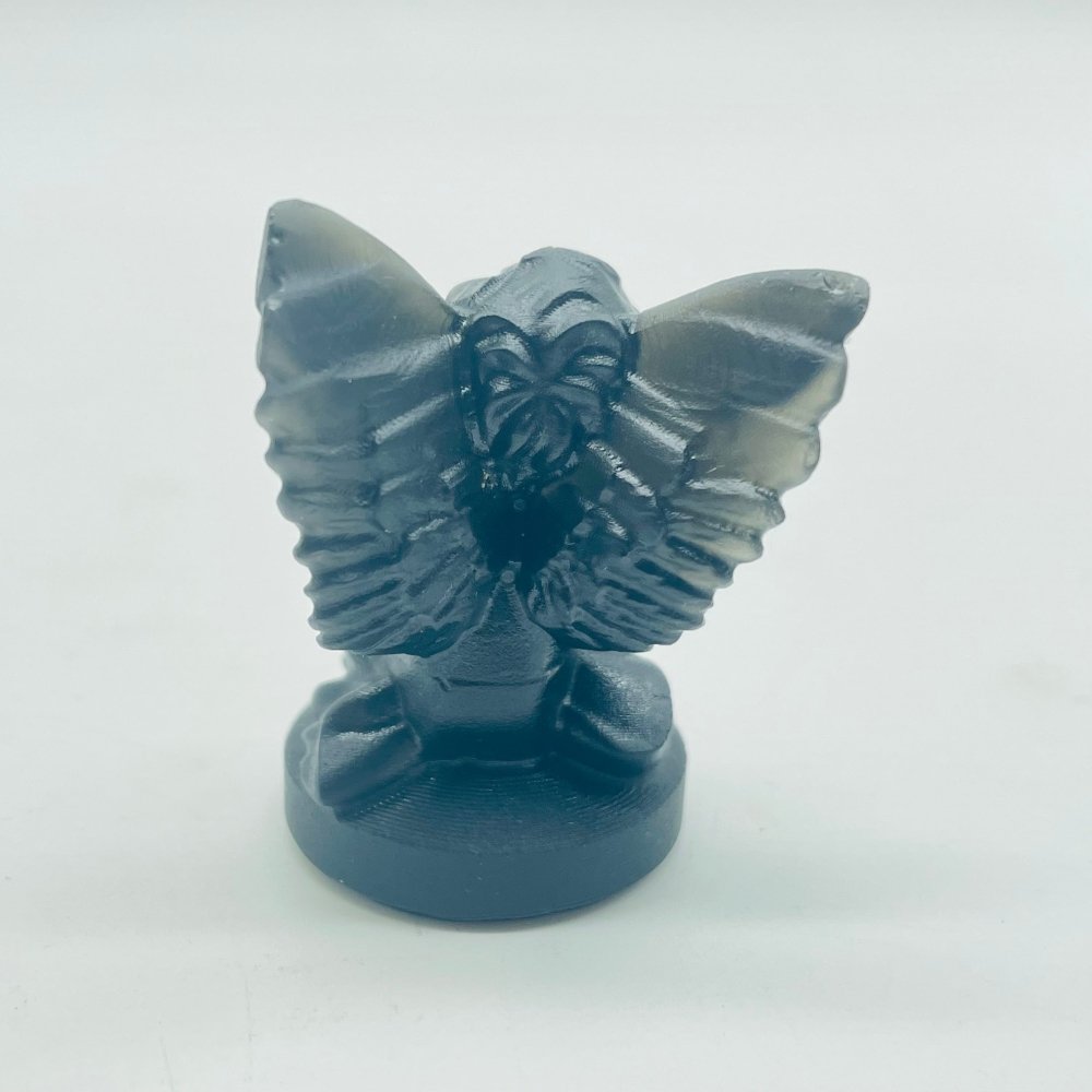 Obsidian Baby Angel Carving Wholesale -Wholesale Crystals