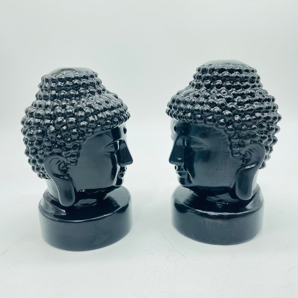 Obsidian Buddha Head Carving Wholesale -Wholesale Crystals