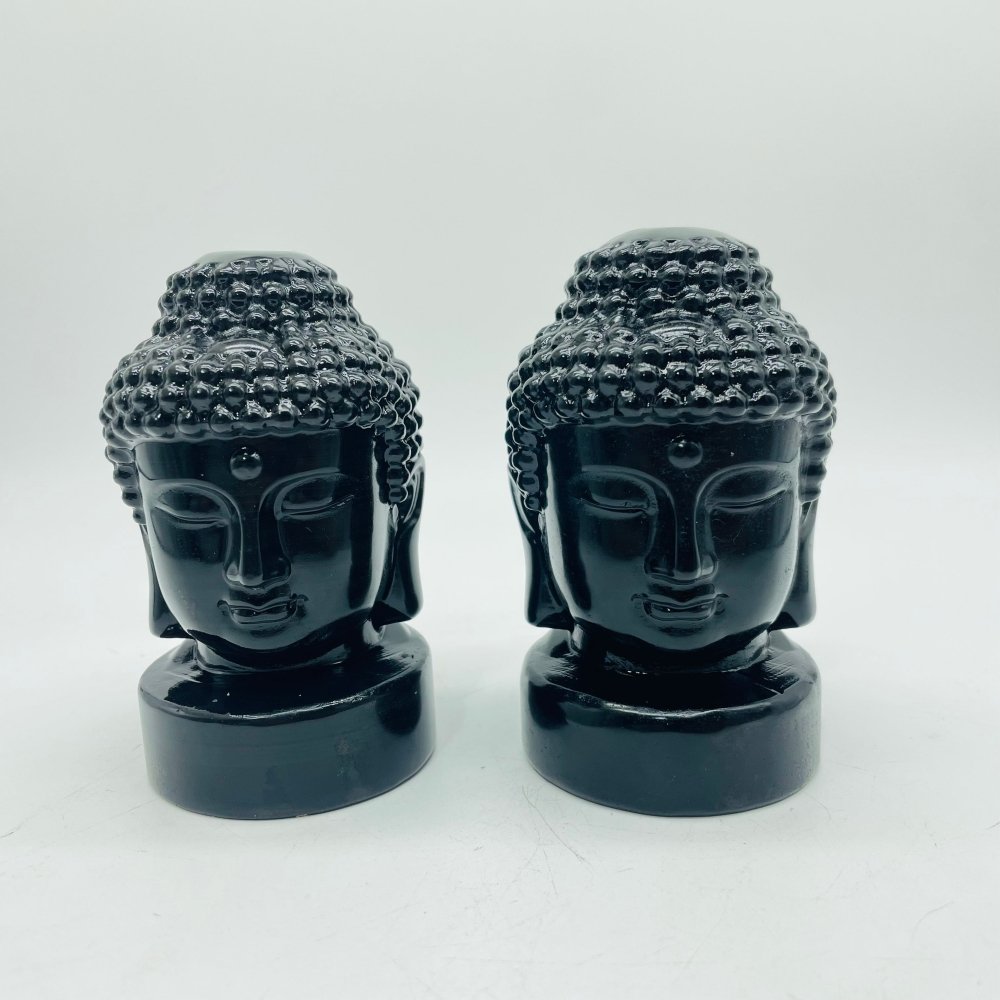 Obsidian Buddha Head Carving Wholesale -Wholesale Crystals