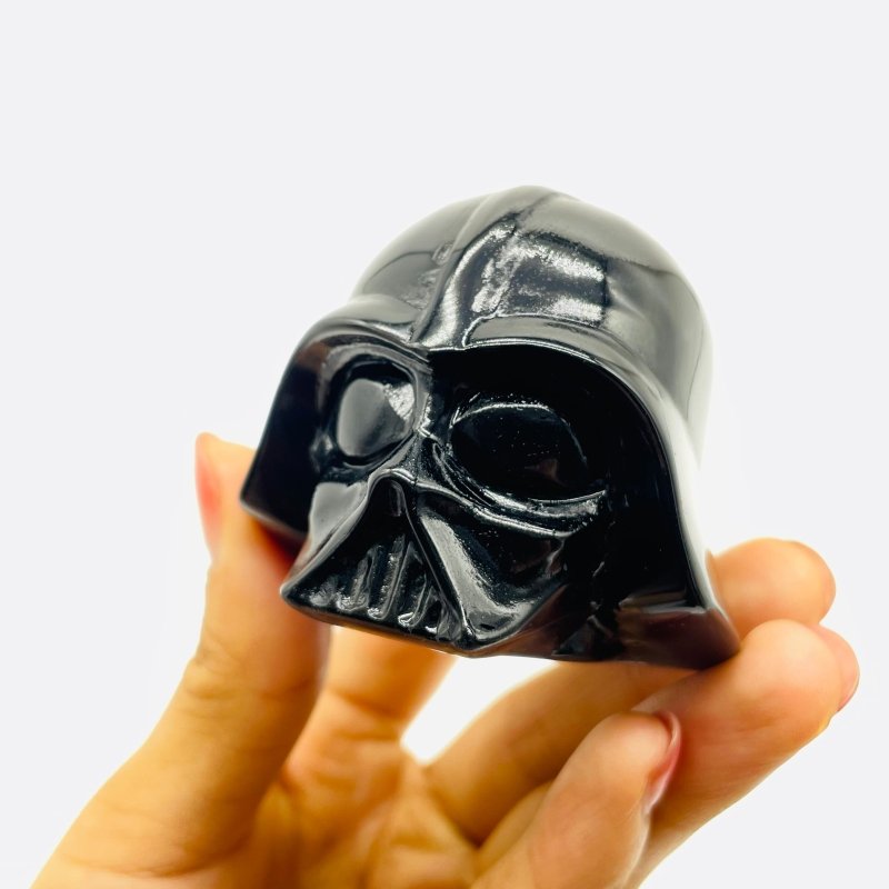 Obsidian Darth Vader Head Carving Wholesale -Wholesale Crystals