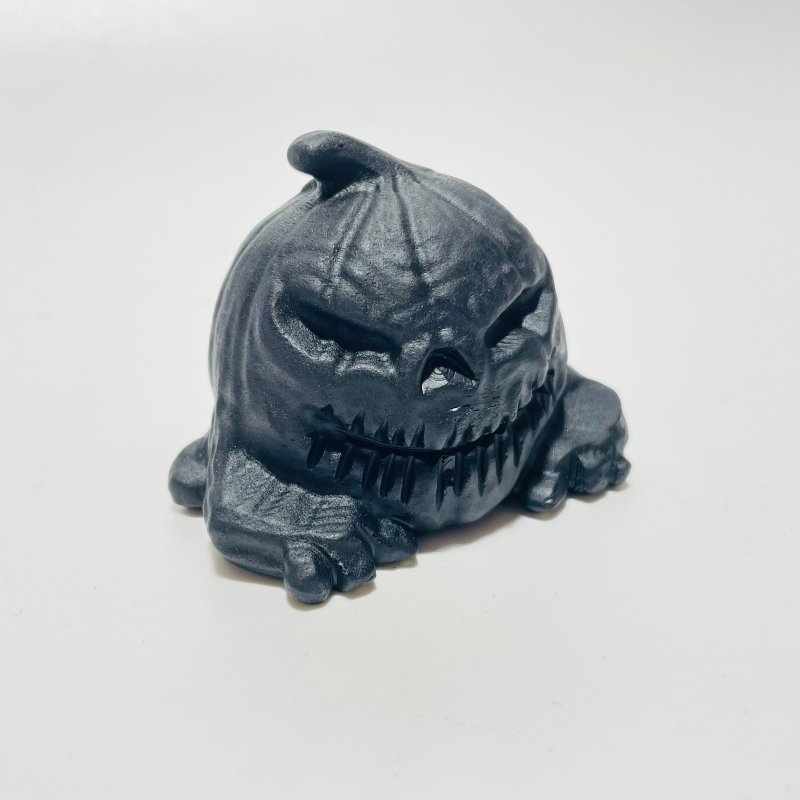 Obsidian Pumpkin Skull Halloween Carving Wholesale -Wholesale Crystals