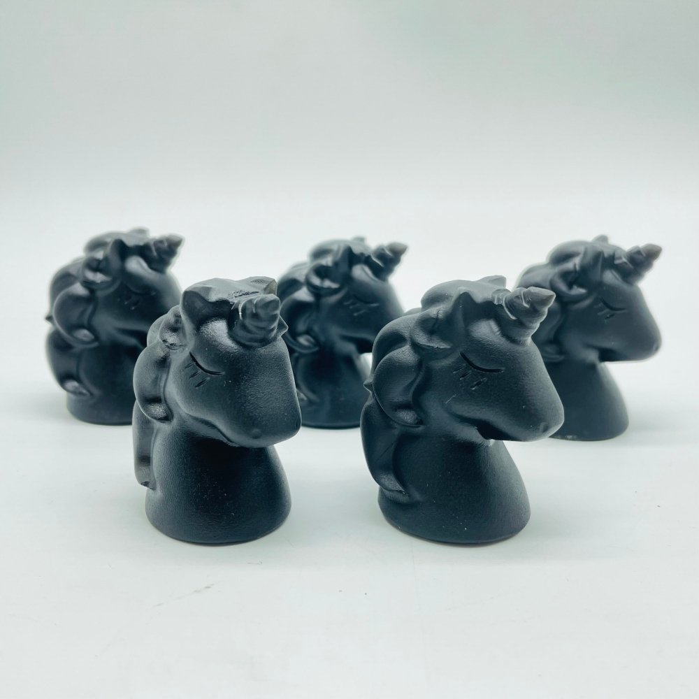 Obsidian Unicorn Carving Wholesale -Wholesale Crystals