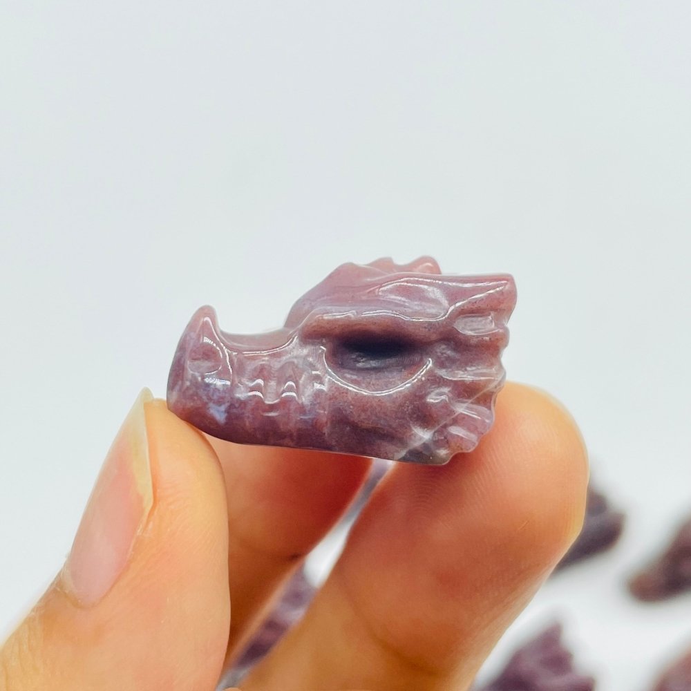 Ocean Jasper Mini Dragon Head Carving Wholesale -Wholesale Crystals