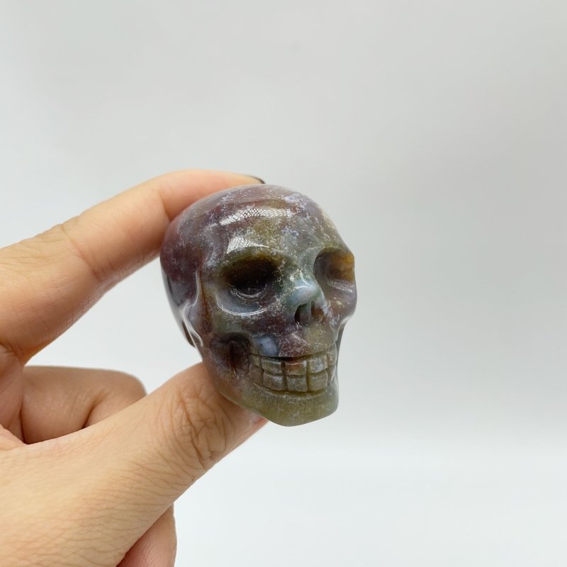 Ocean Jasper Skull Carving Wholesale -Wholesale Crystals