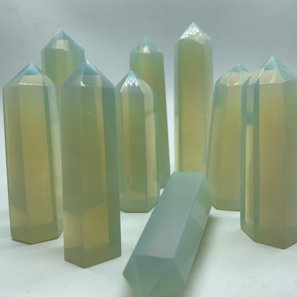 Opal (man made) Tower Points Wholesale -Wholesale Crystals
