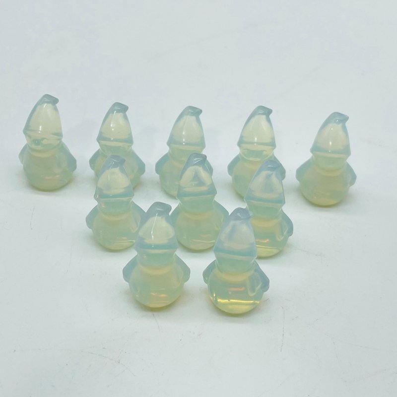 Opalite Snowman Carving Wholesale -Wholesale Crystals