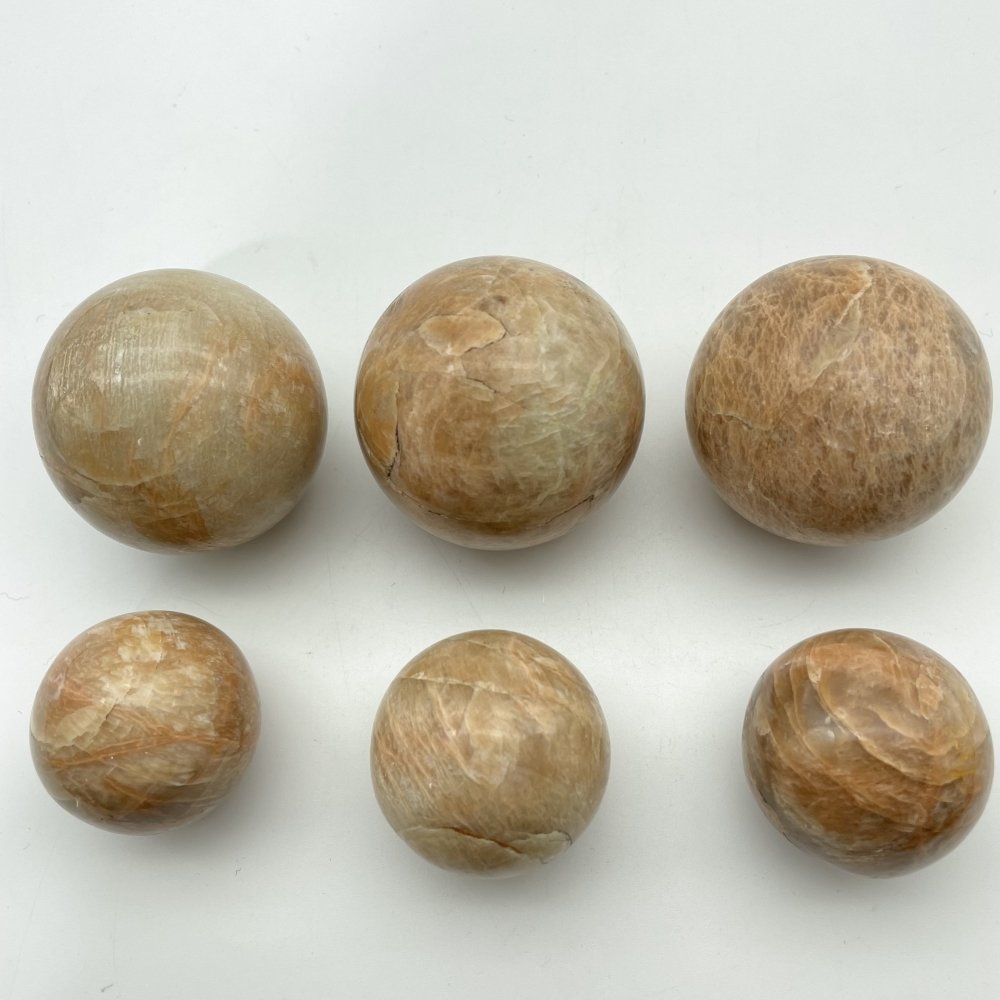 Orange Moonstone Quartz Sphere Ball Wholesale -Wholesale Crystals