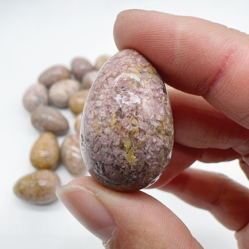 Pink Agate Egg Wholesale -Wholesale Crystals