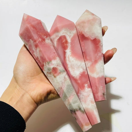 Pink Opal Scepter Point Magic Wand Wholesale - Wholesale Crystals