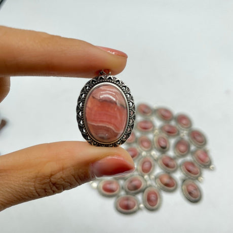 Pink Rhodochrosite Pendant Crystal Wholesale -Wholesale Crystals