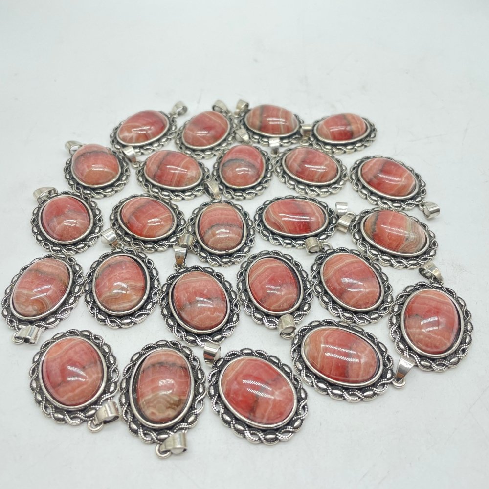 Pink Rhodochrosite Pendant Wholesale -Wholesale Crystals