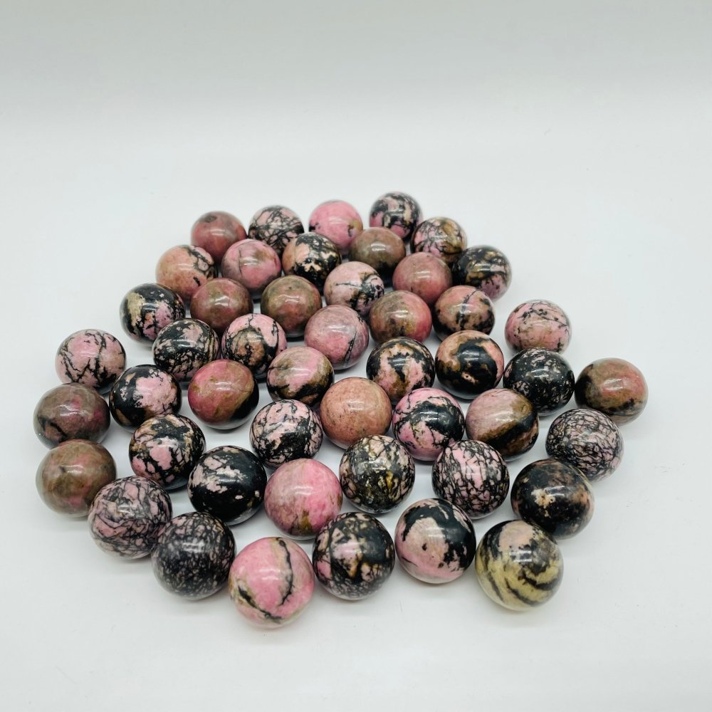 Pink Rhodonite Spheres Ball Wholesale -Wholesale Crystals