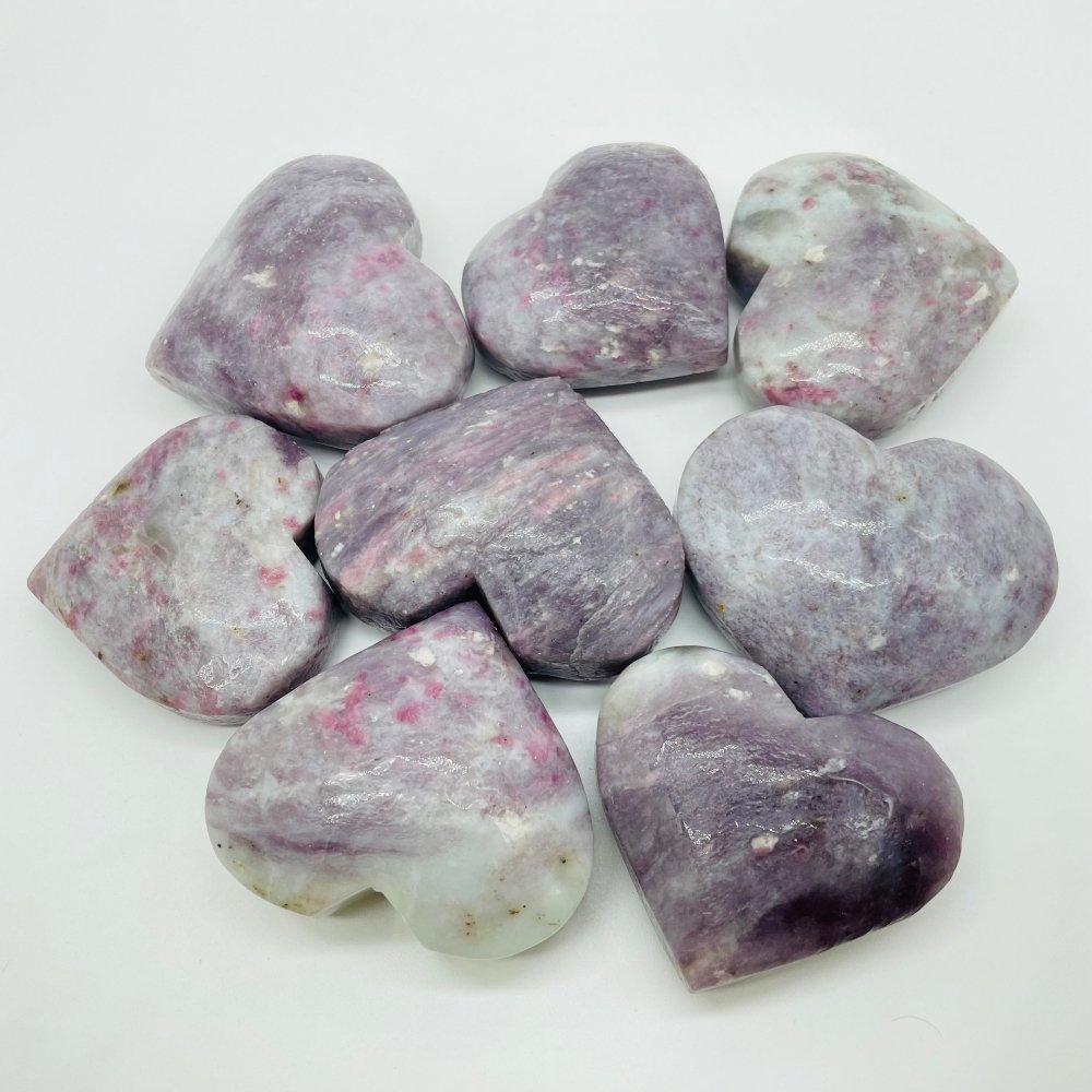 Pink Tourmaline Heart Crystal Wholesale -Wholesale Crystals