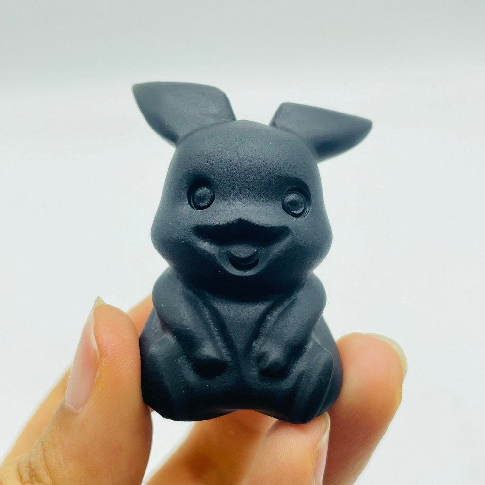 Pokémon Character Pikachu Eevee Cubone Obsidian Carving Wholesale -Wholesale Crystals