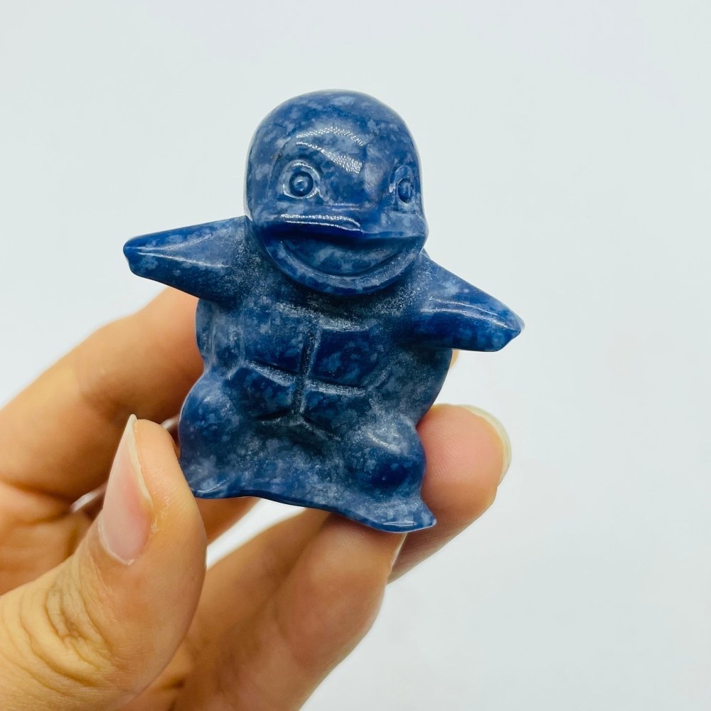 Pokémon Squirtle Obsidian Blue Aventurine Carving Wholesale -Wholesale Crystals