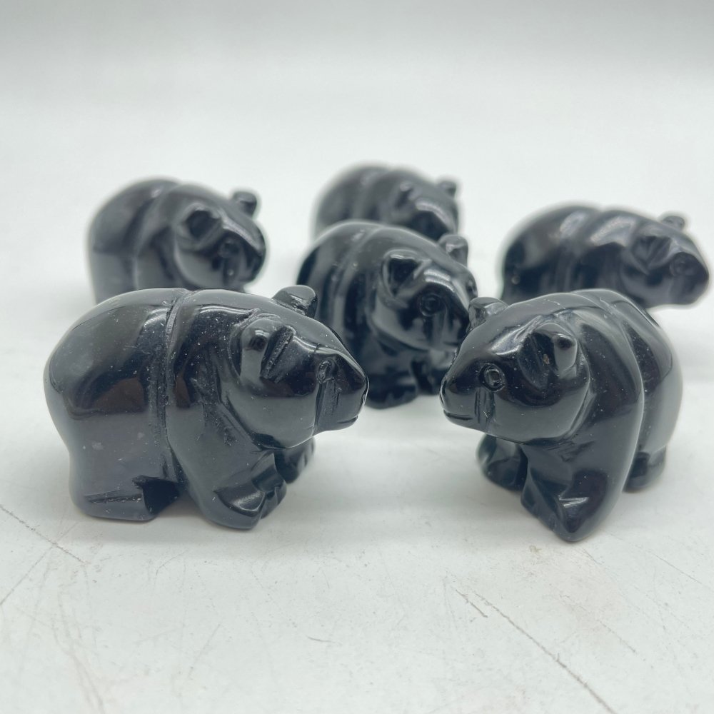 Polar Bear Obsidian Carving Wholesale -Wholesale Crystals